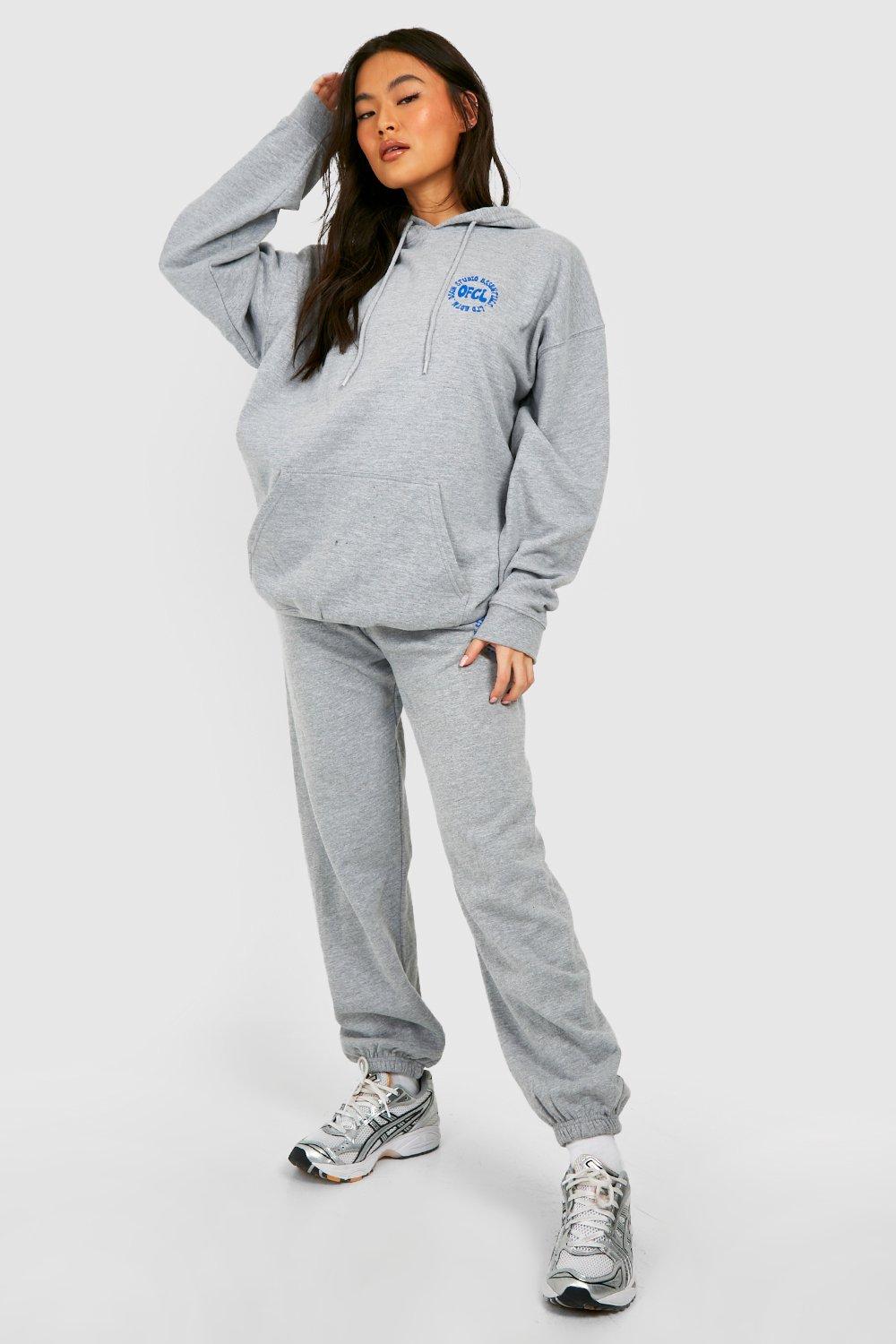 Grey best sale tracksuit boohoo